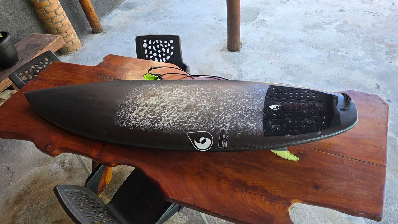 Prancha de surf 6.1" carbon
