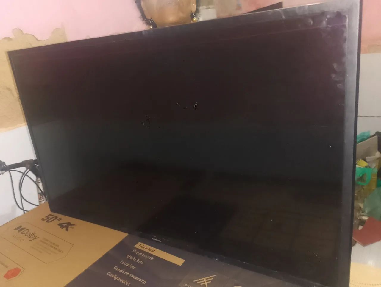 Tv 43 Samsung com defeito 