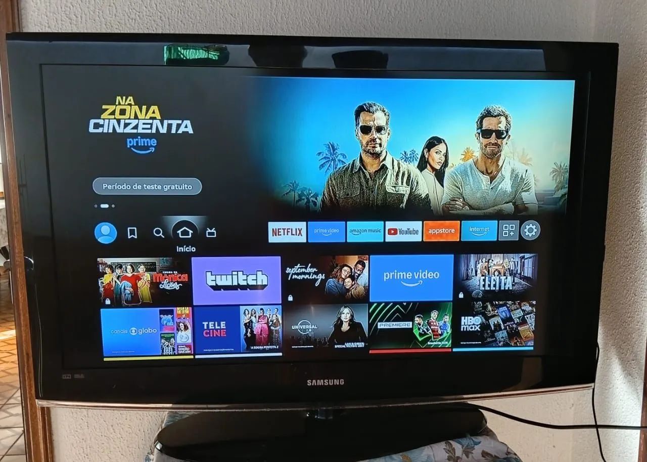 Televisão Samsung 40 polegadas não é smart 