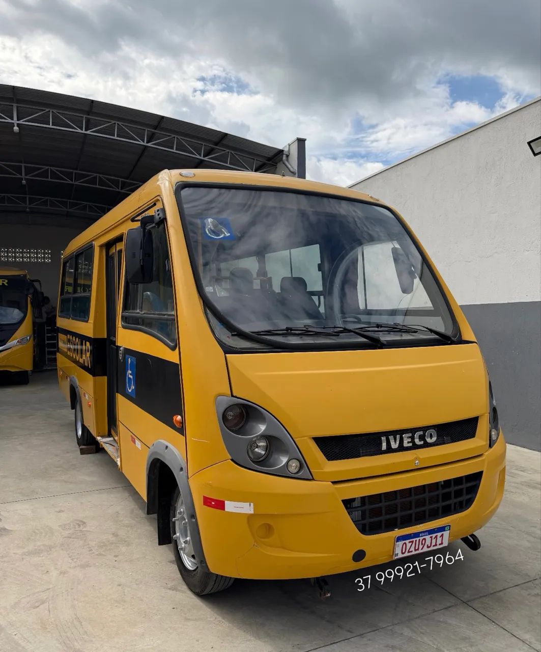 Micro Ônibus Iveco CityClass 70C17 Escolar  - Foto 3