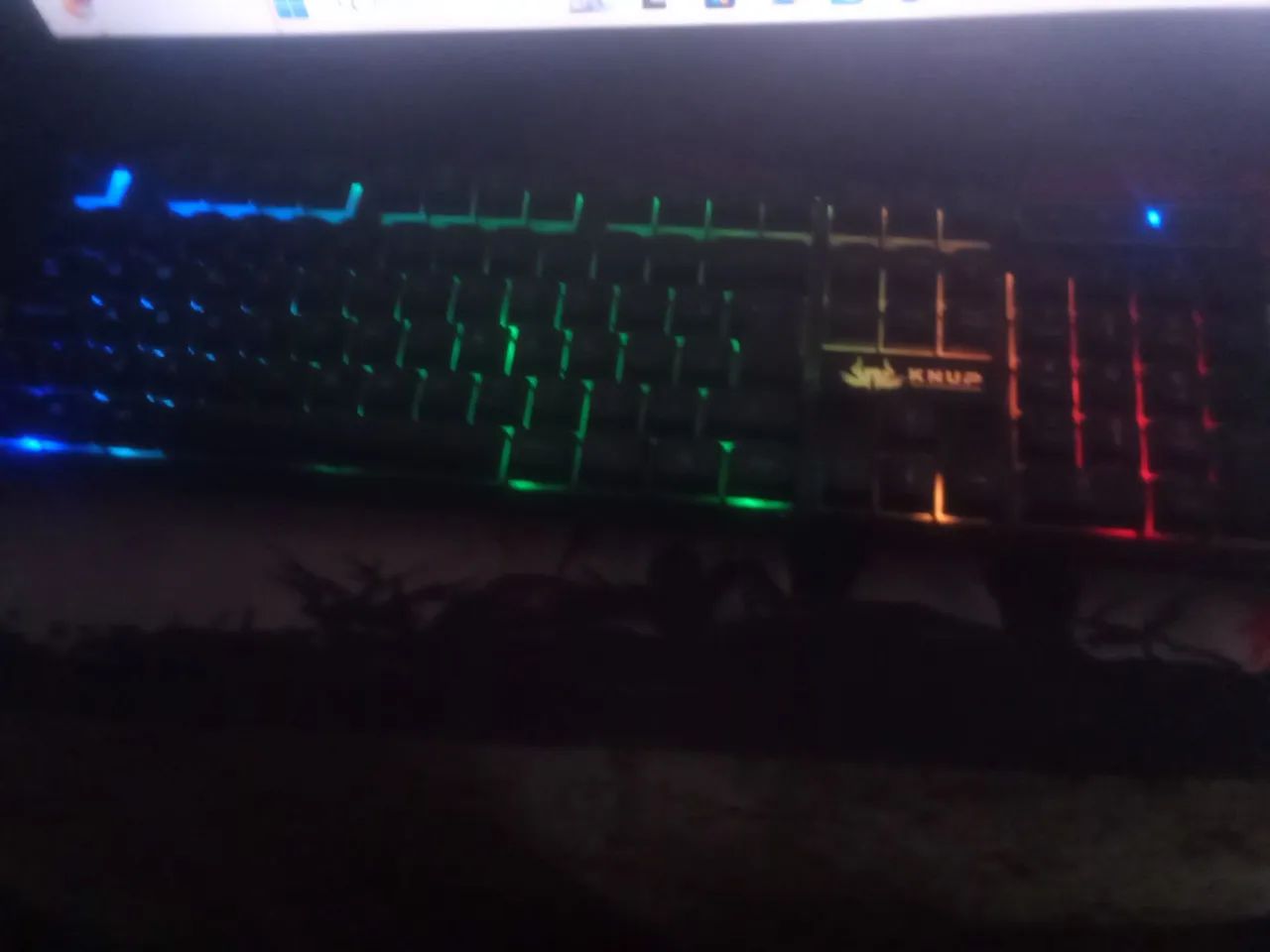 Pc gamer sem novo com teclado e mause 