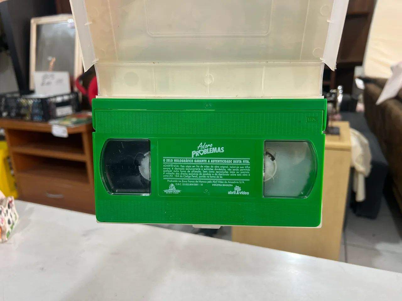 Fita VHS Adoro Problemas  - Foto 5
