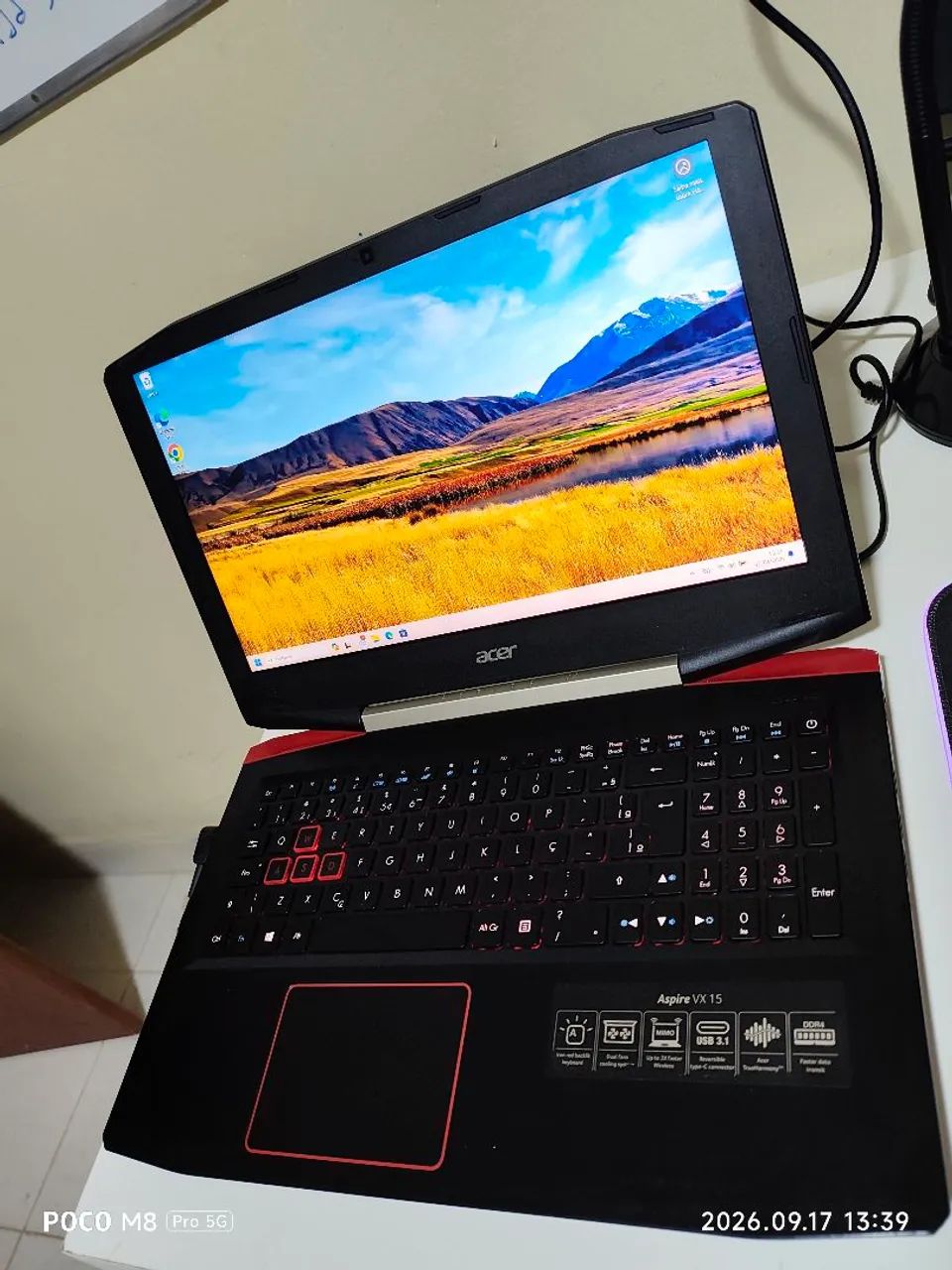 Notebook Acer Core i7 SSD - Foto 2