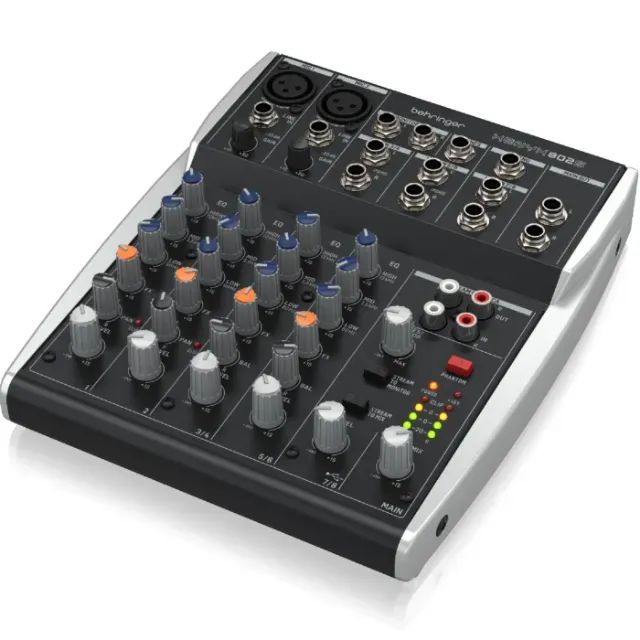 Mesa de som Behringer 802S XENYX - Mixer Analógico com 8 Canais - Foto 3