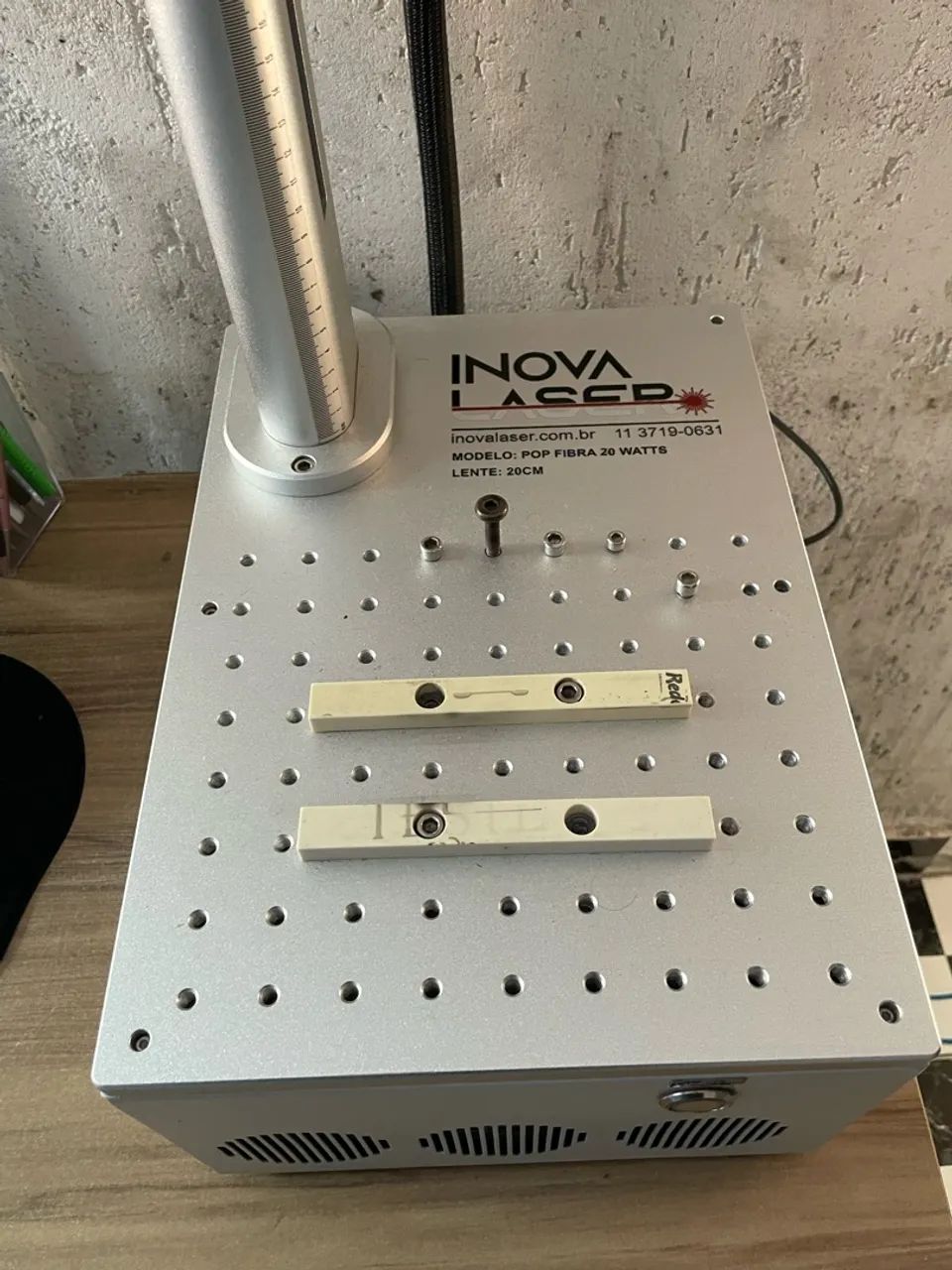 Máquina a laser fiber gravação 20W - Foto 2