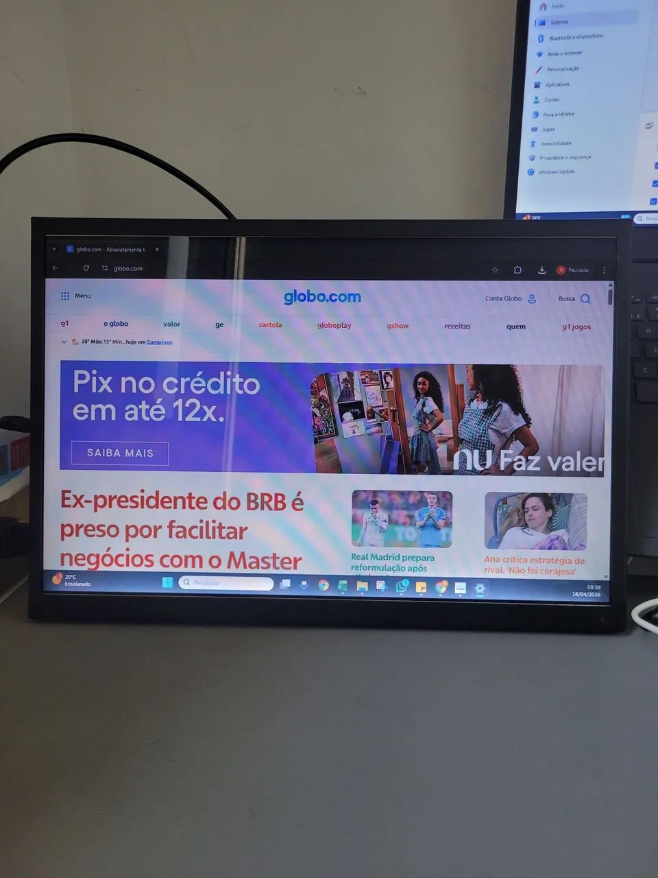 Monitor portátil  - Foto 2