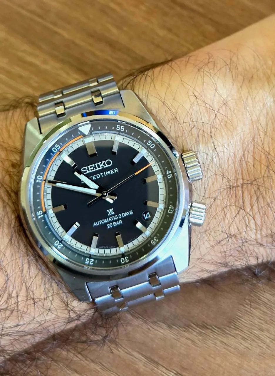 Relógio Seiko Speedtimer SPB 515 - Foto 5