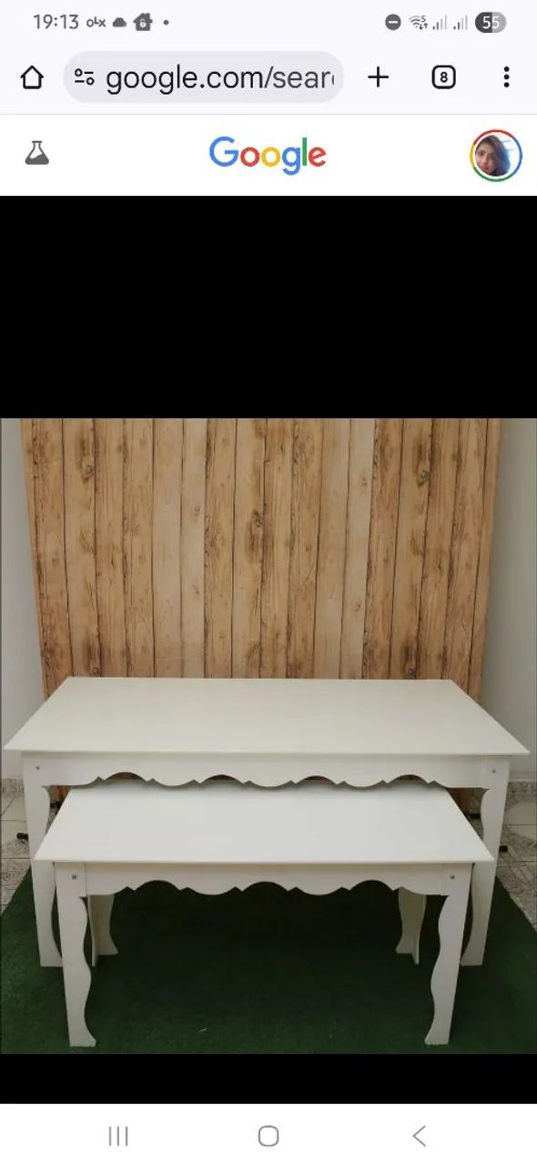 CONJUNTO DE MESA PROVENÇAL - Foto 2