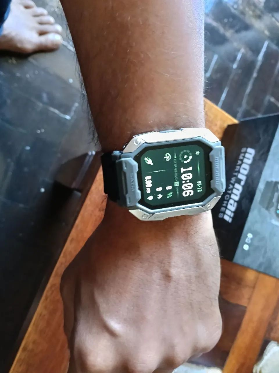 Smartwatch Mormaii Force  - com caixa e pulseiras extras  - Foto 5