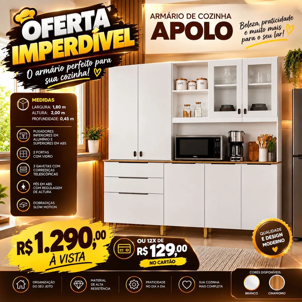 Armário de cozinha 