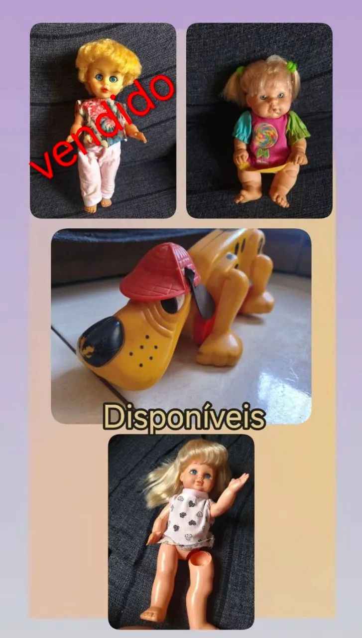 Lote de brinquedos