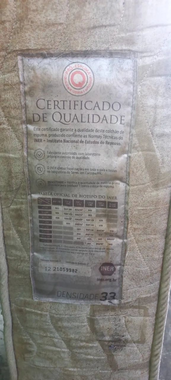 Colchão solteiro viúva Ortocrim ótima qualidade  - Foto 2