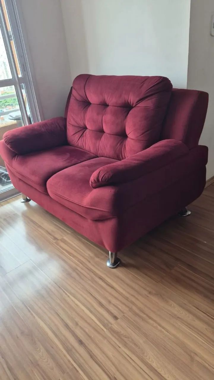 Conjunto de sofá usado em ótimo estado 
