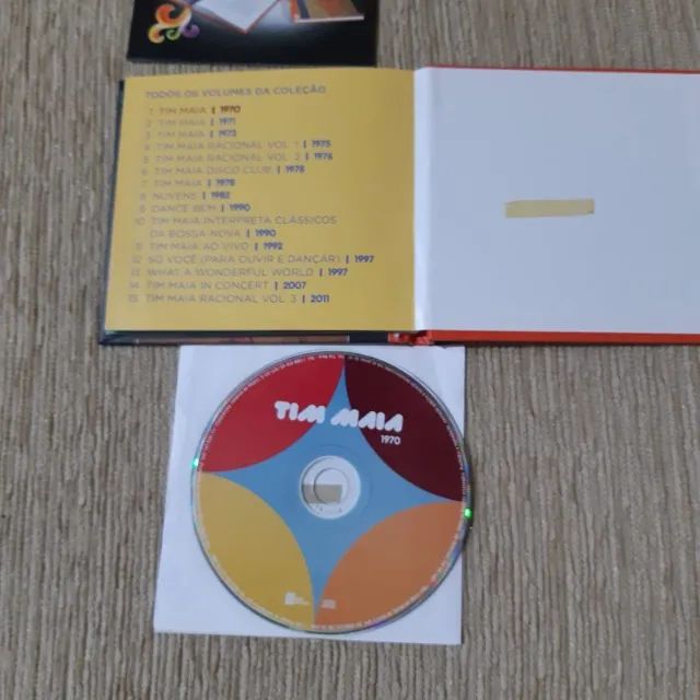 Cd Tim Maia com livreto, original em estado de zero - Foto 5