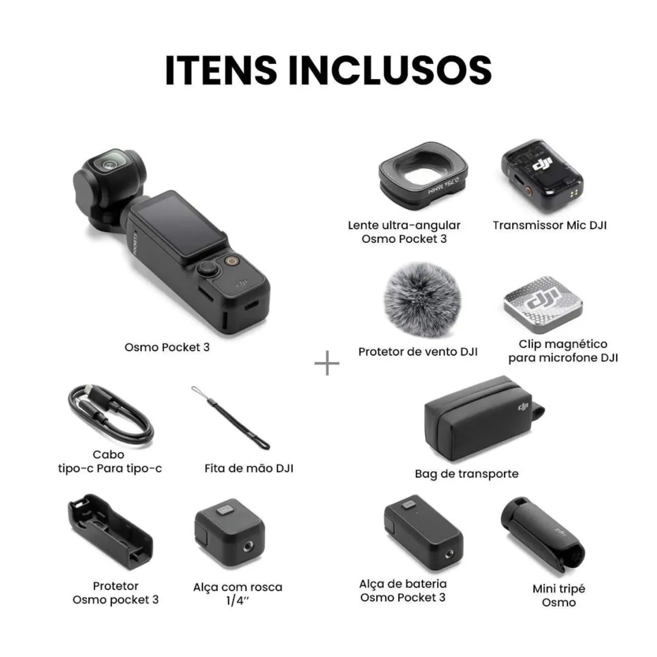 ATENÇÃO! Osmo Pocket 3 Combo Creator  - Foto 4