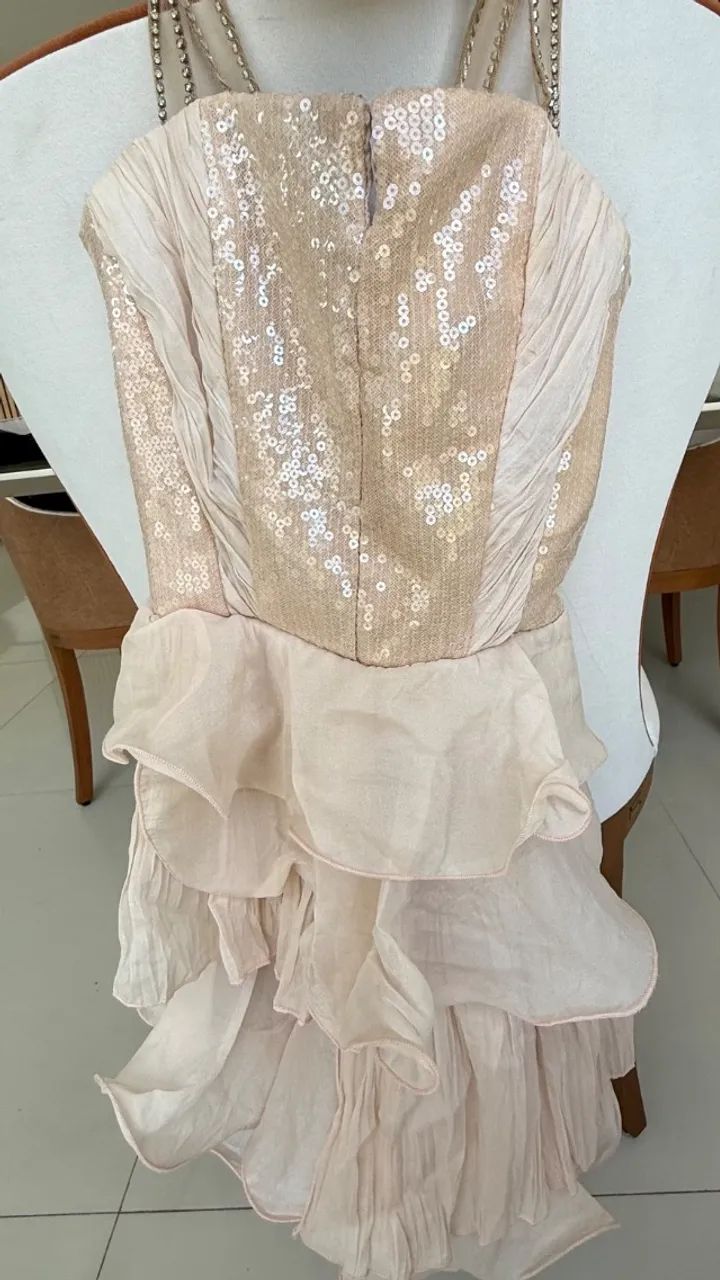vestido de brilho 
