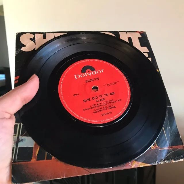 vinil compacto - slade - she did it to me - Foto 5
