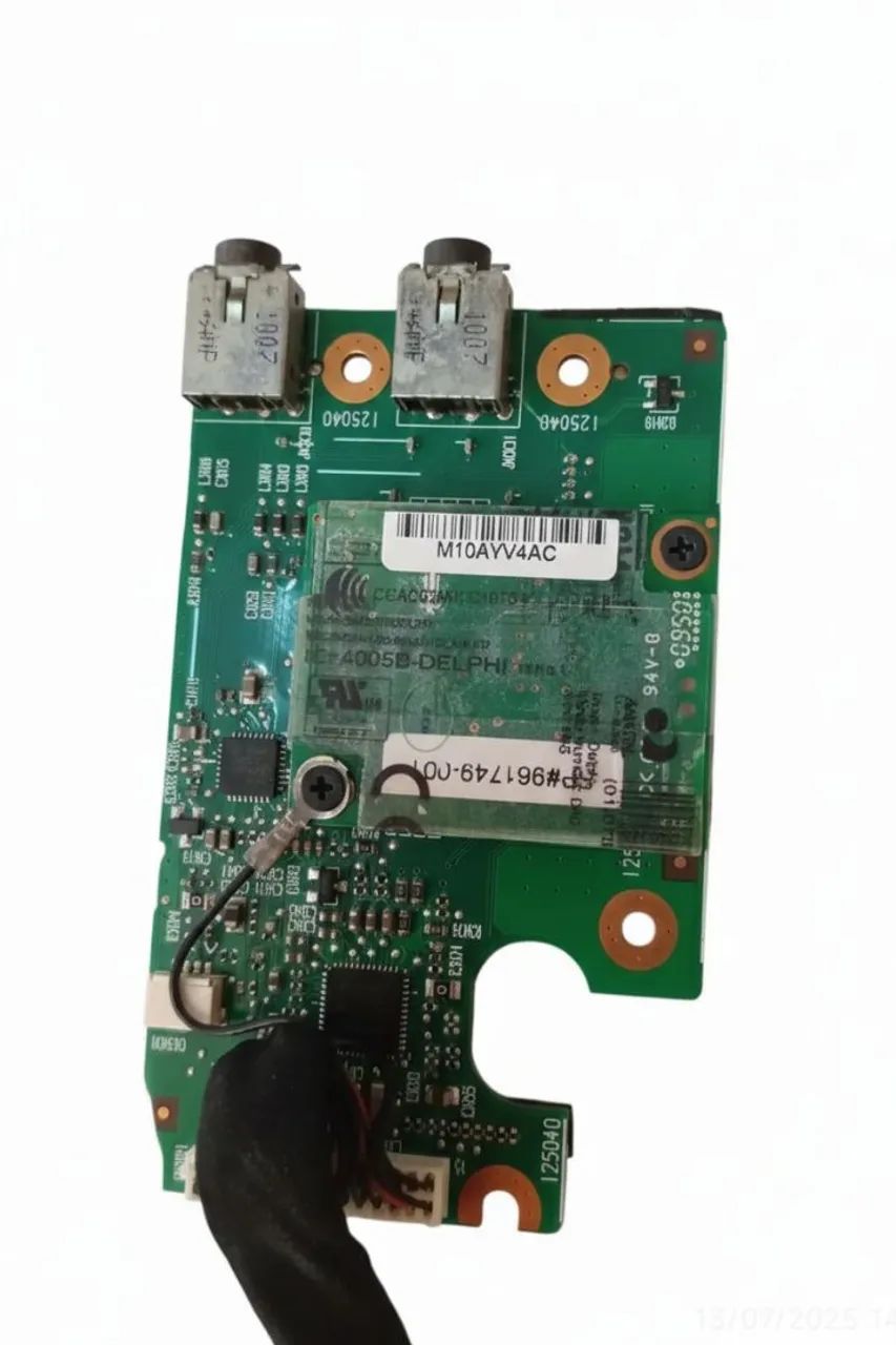 Placa de saída de Áudio + Placa Integrada wi-fi HP DELPHI 6530b D40 - Foto 5