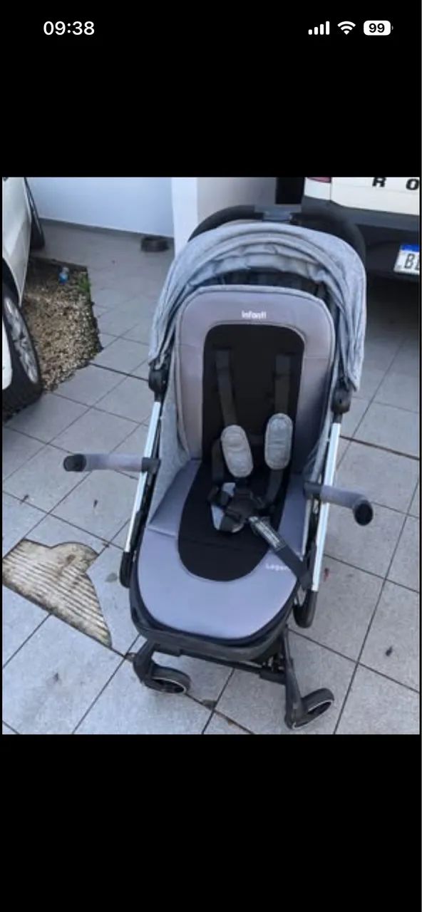 Carrinho de bebê infanti 