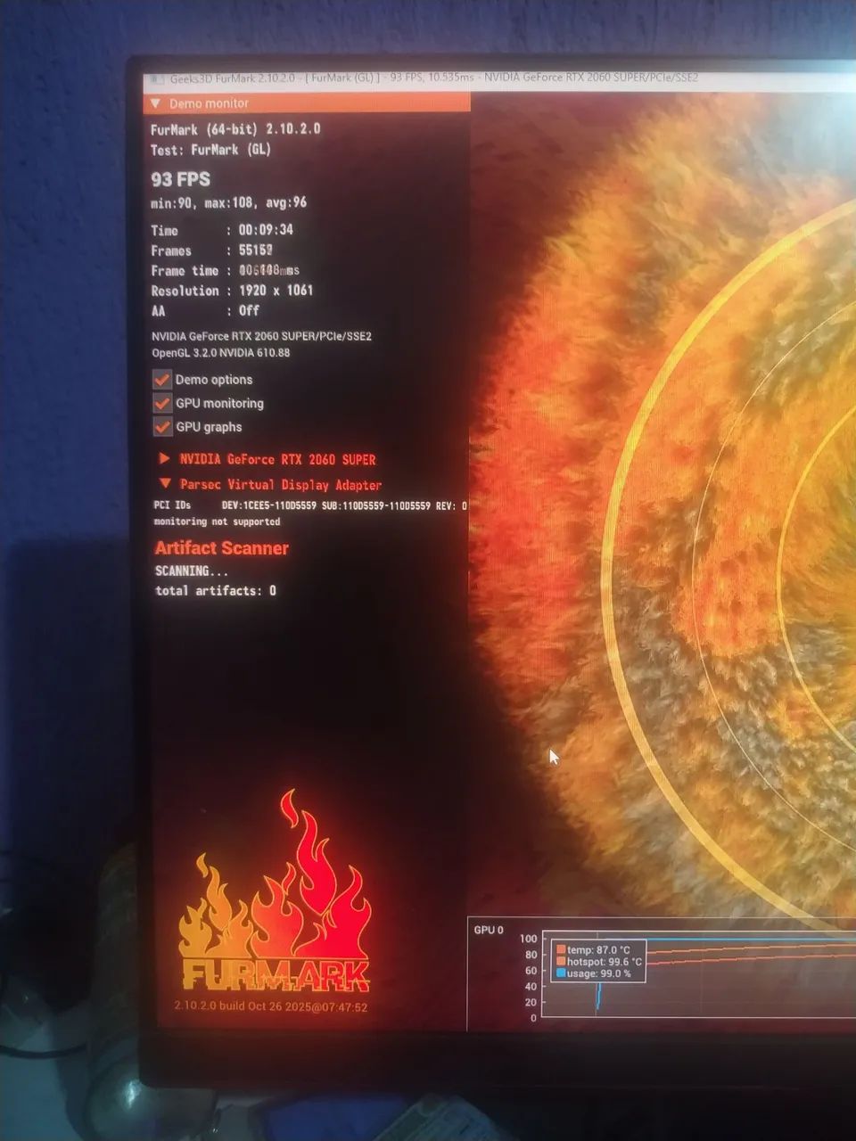 RTX 2060 SUPER 8GB NVIDIA SJS - Foto 3