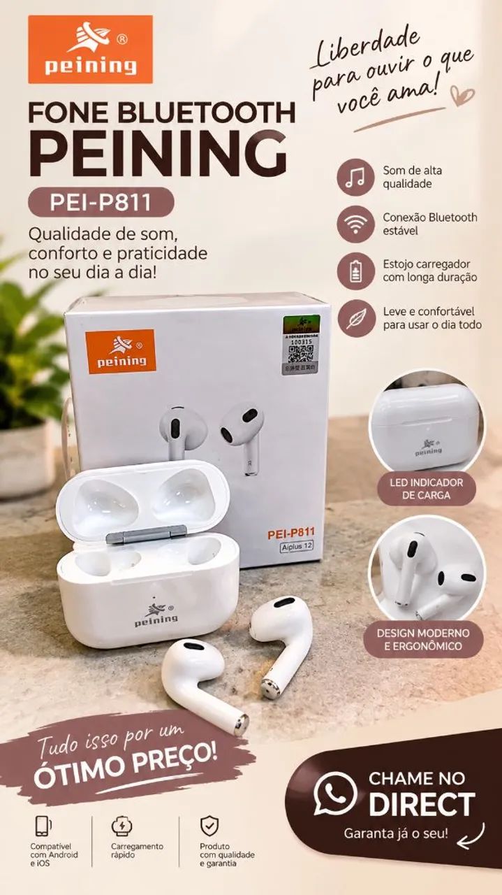 Fone Bluetooth 