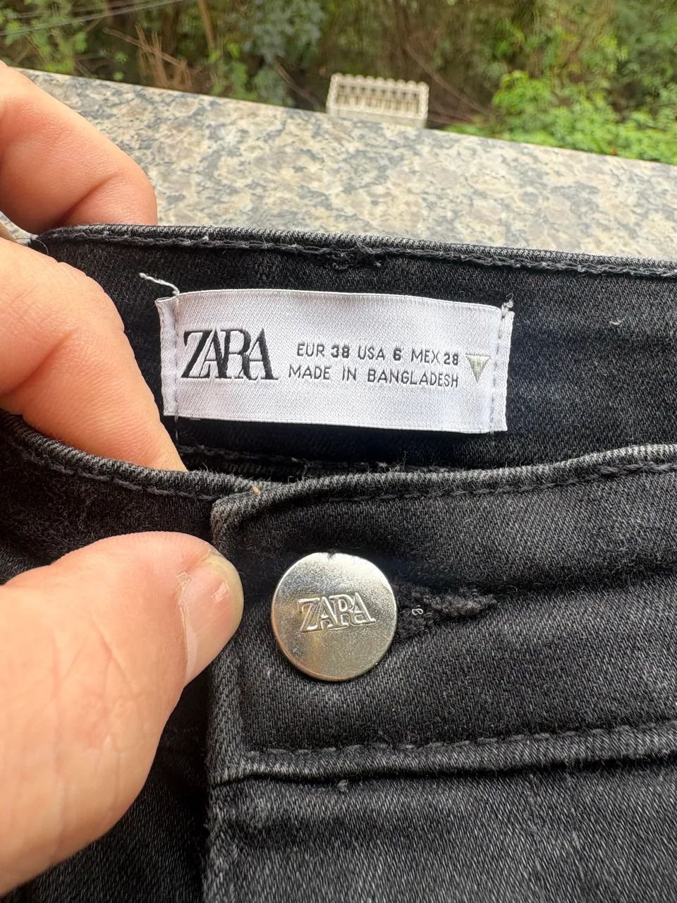 Calça preta Zara com stretch. - Foto 3