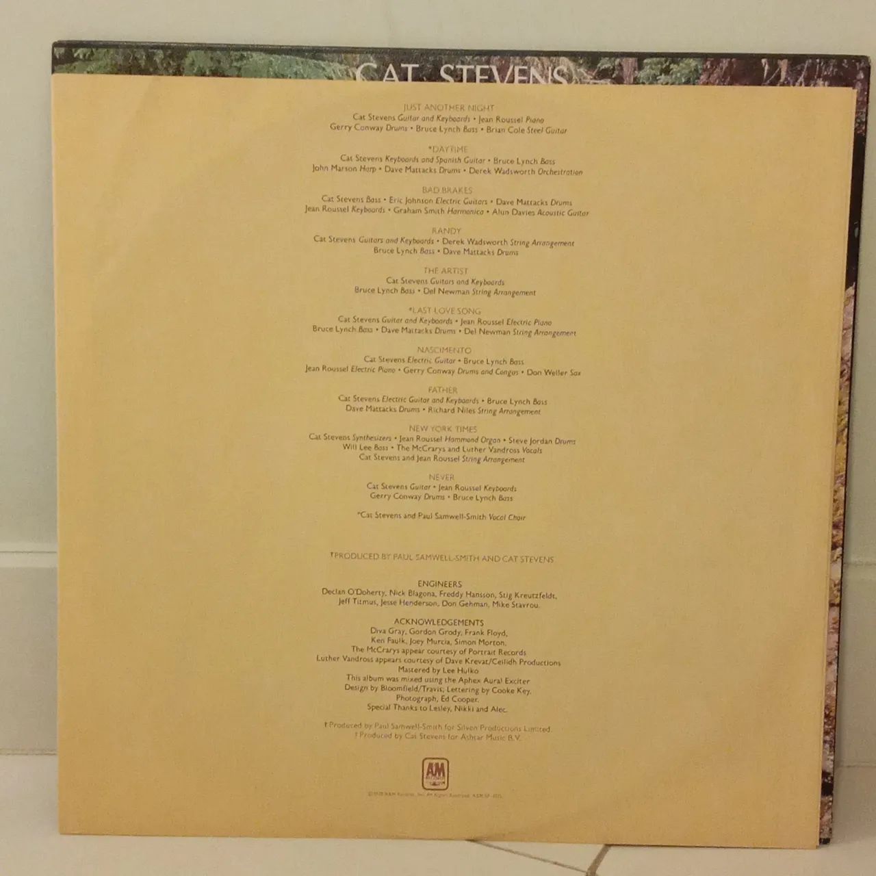 Vinil Cat Stevens - Back to earth - Foto 4