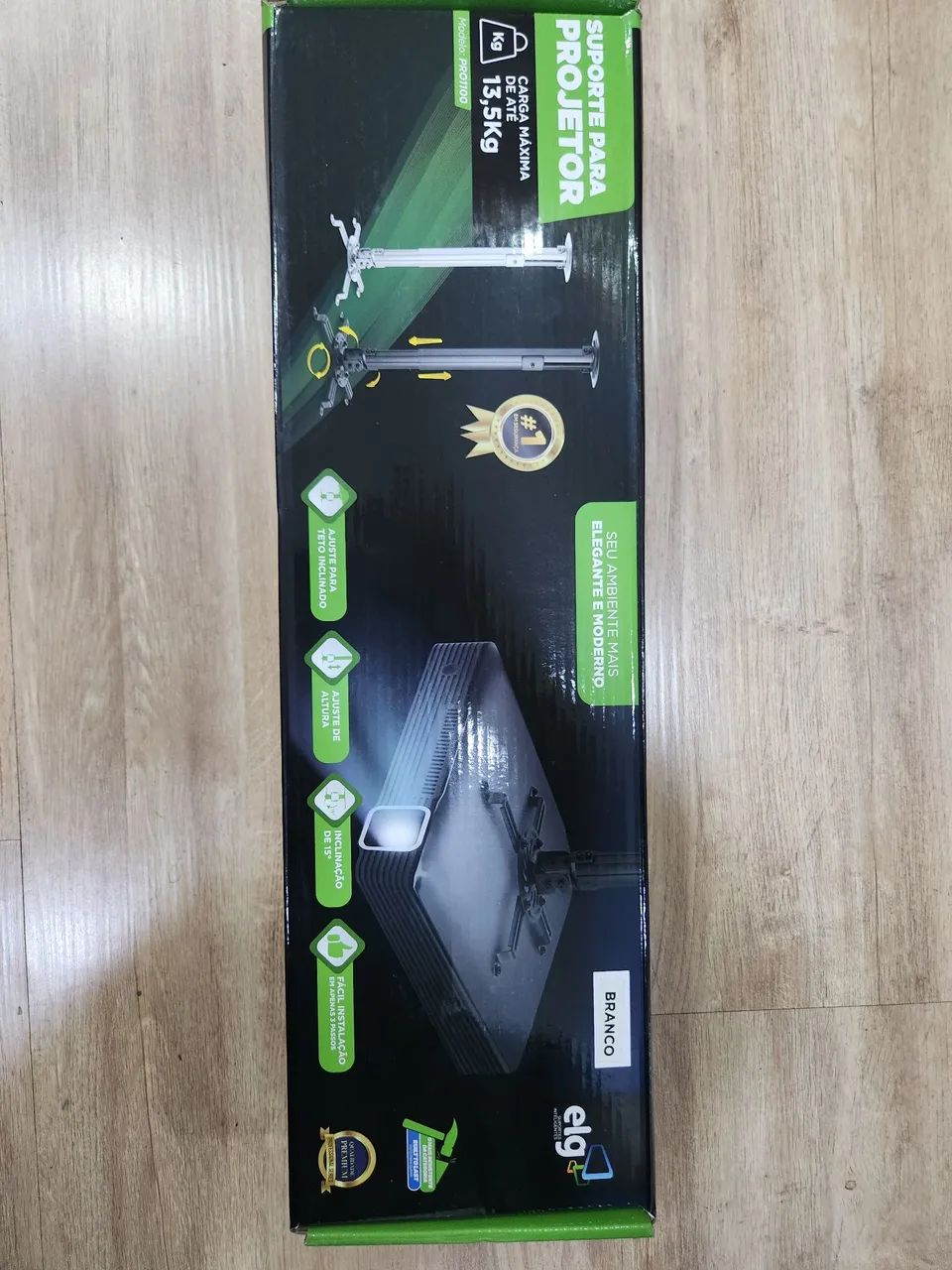 Suporte Elgin Branco PRO 1100 para projetor