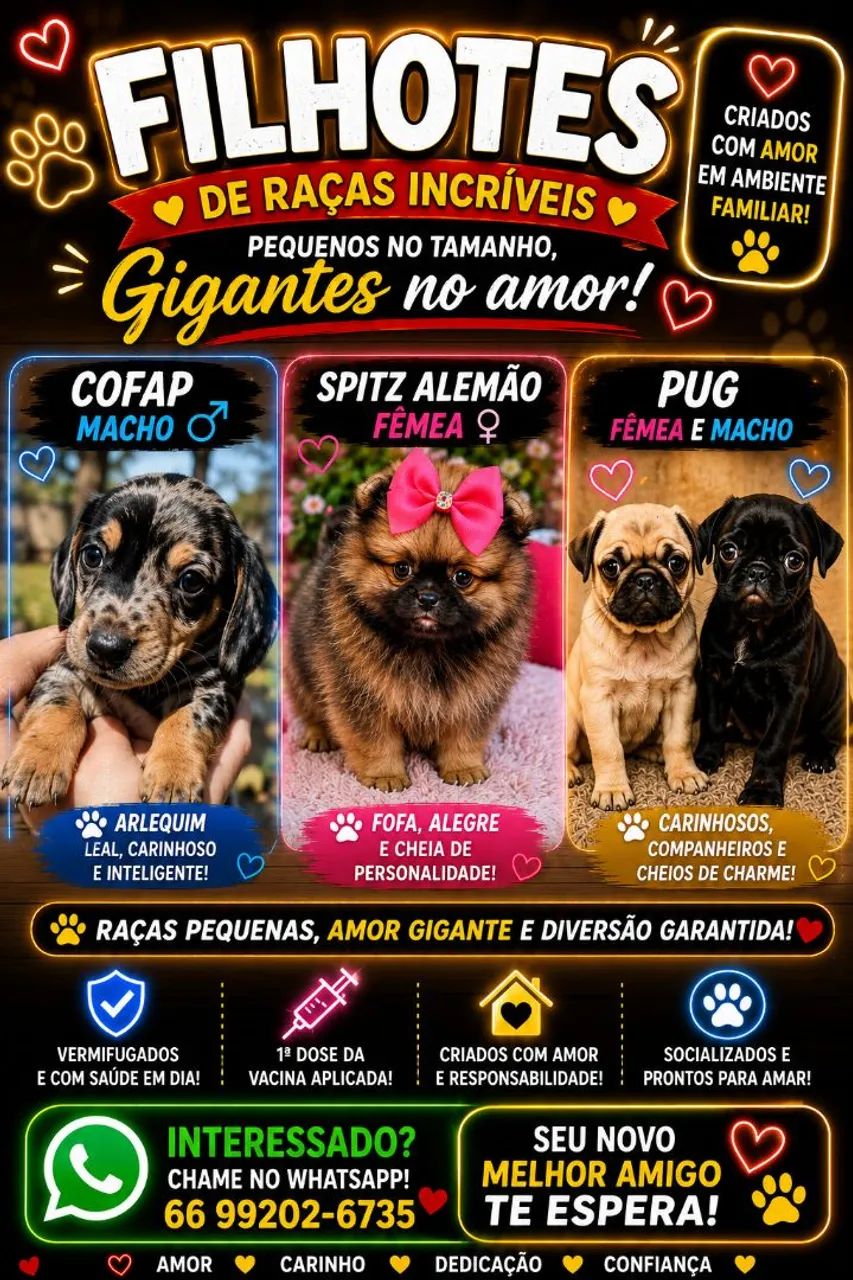 Raças incríveis