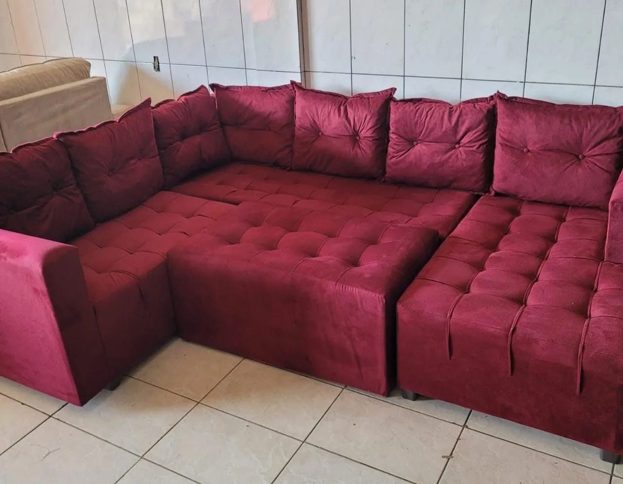 7-Seat Chaise Sofas Available for Immediate Delivery422081988144015363