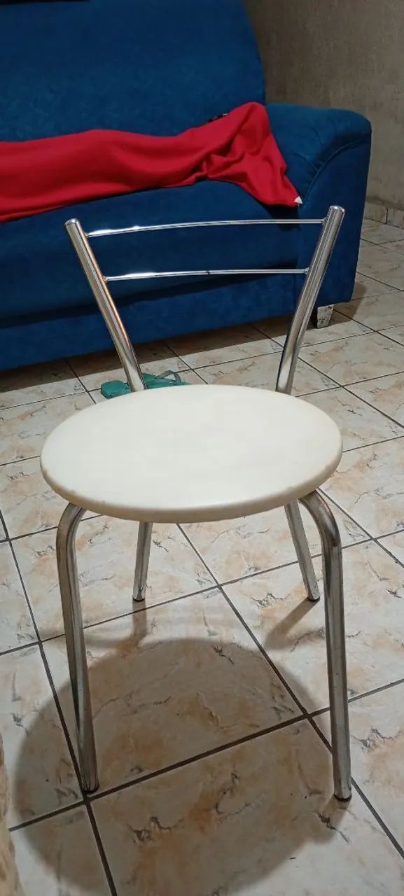 Banquetas cromadas 70 reais cada - Foto 3