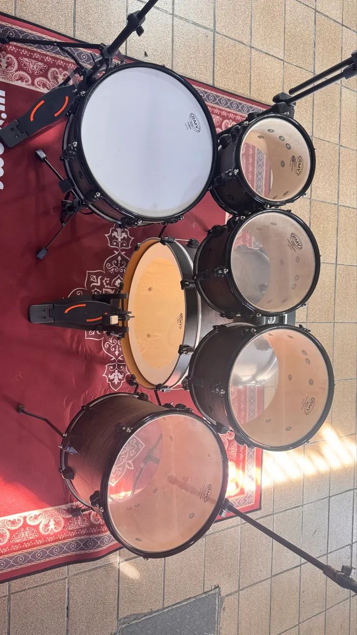 Bateria Rmv Cross 3 Tons Bumbo 20 Polegadas Completa Com Ferragens  - Foto 5