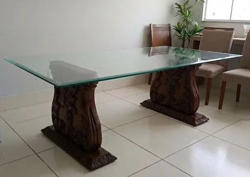 Mesa de Centro em madeira de lei - Foto 5