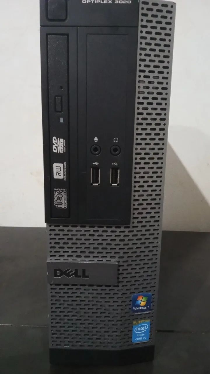CPU Dell 3020 Optplex Core i5 4ª Geração 4590 3.30GHz 8GB RAM e SSD 120 GB