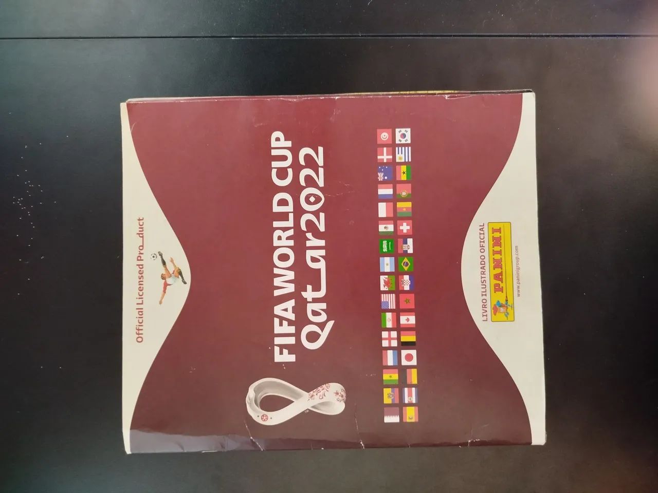 Álbum da copa 2022 completo + 34 figurinhas 