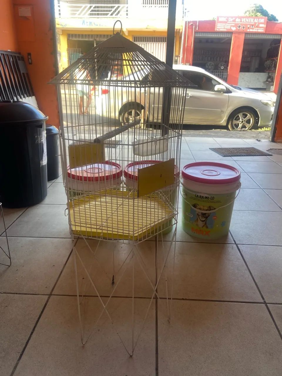 Gaiola para Pássaros Nova - Excelente Qualidade e Preço