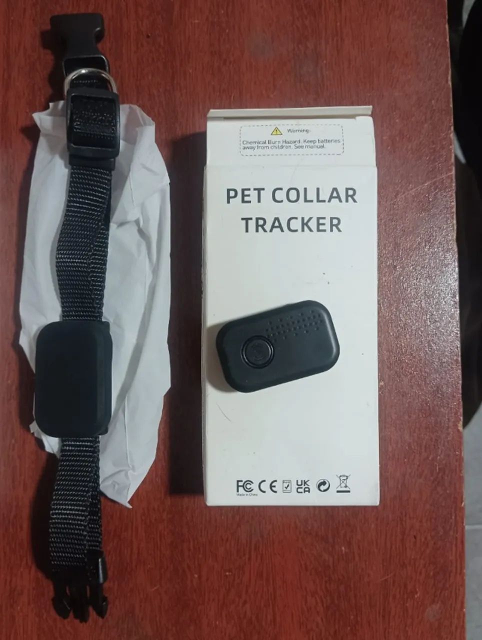 Pet Collar Tracker para mapear animais por iphone480010457286584321