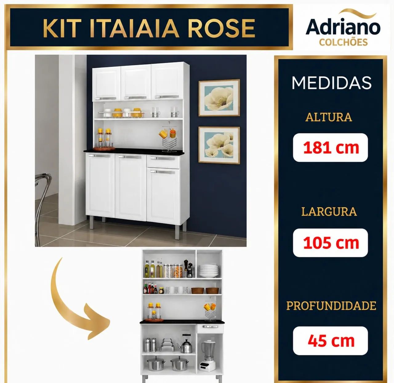 Kit de cozinha em aço  - Foto 3