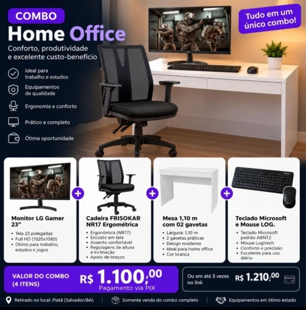 Super combo HOME OFFICE!