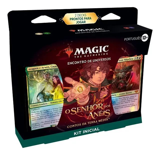 O Senhor dos Anéis: Contos da Terra Média | Starter Deck Magic the Magic The Gathering 