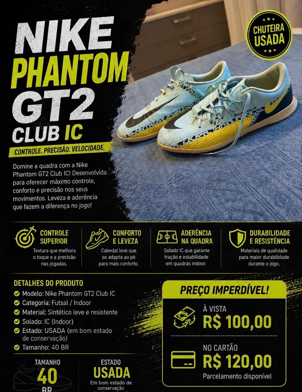 Tênis Nike pouco usados