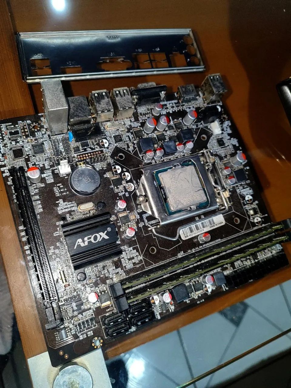 Kit i5 3470 16gb ram placa mãe asfox