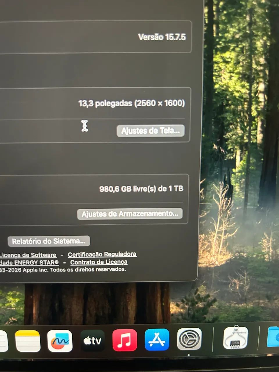 MacBook Pro 2019 TOUCHBAR I7 || 16Gb RAM || 1Tb SSD - Foto 2