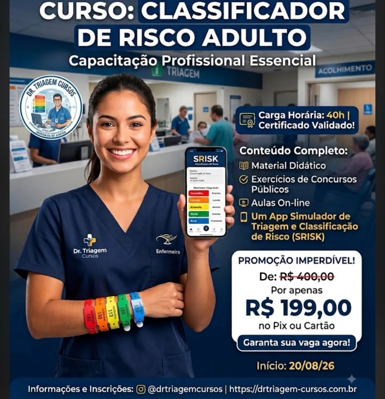 CURSO CLASSIFICADOR DE RISCO ADULTO 