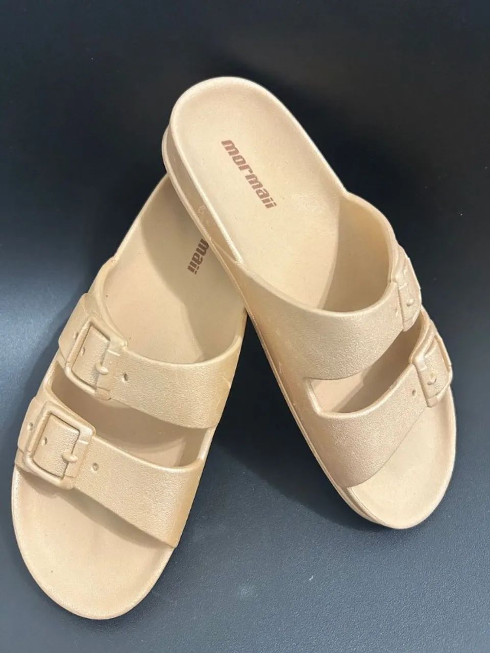 chinelo mormaii dourado 37/38