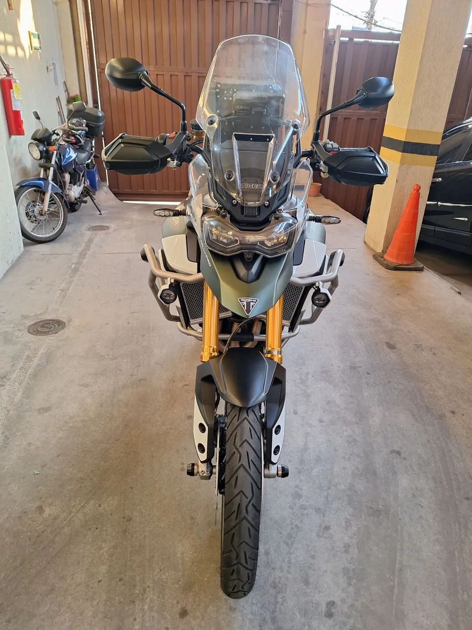Tiger extremamente nova/ troca Tiger 1200 - Foto 3