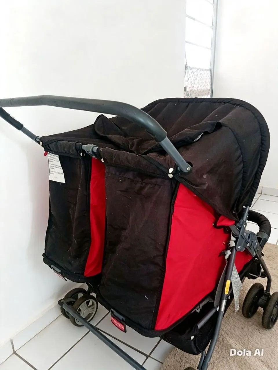 Carrinho de bebê para gêmeos  - Foto 4