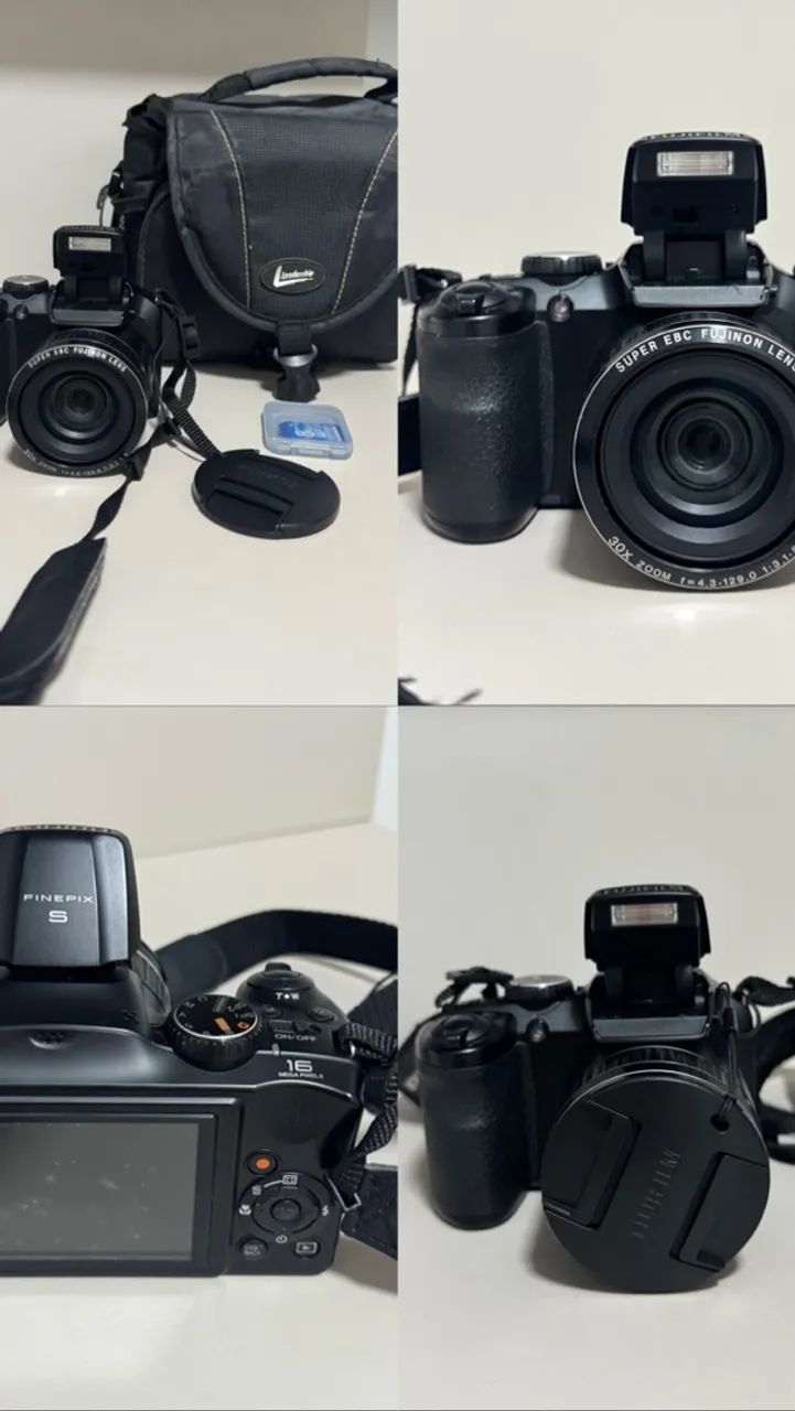 câmera digital Fujifilm de 16 megapixels com zoom óptico de 30x - Foto 4
