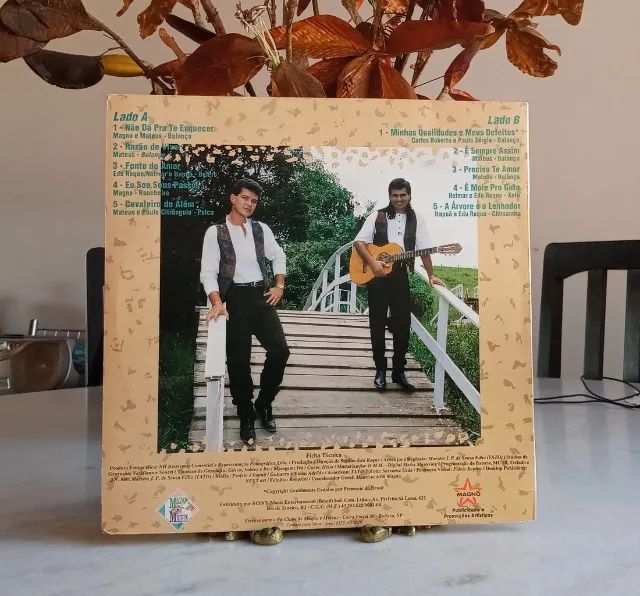 lp vinil - magno e mateus - não dá pra te esquecer 1995 - Foto 3