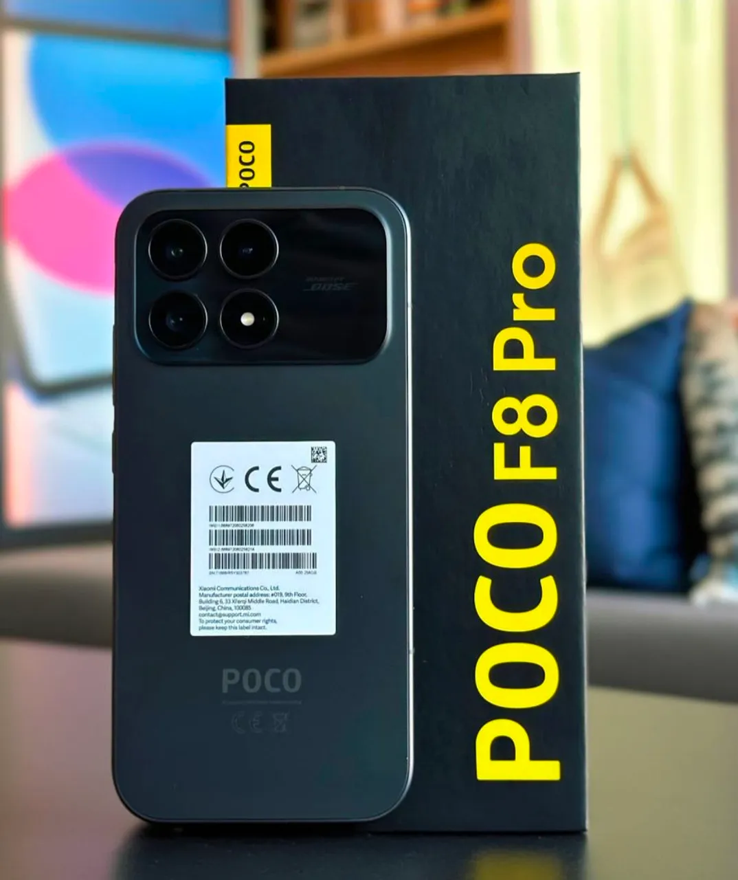 Smartphone Xiaomi Poco F8 Pro 5G 512GB 12GB RAM Dual SIM Tela 6.59